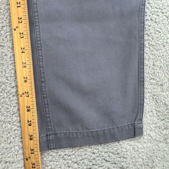 Carbon 2 Cobalt Pants Men's 34x31 Blue Cotton Flat Front Straight Leg - Picture 6 of 11